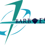 Logo Barbues bleu vert
